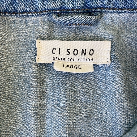 CL Sono Denim Collection Short Waist Size Large - Picture 4 of 6